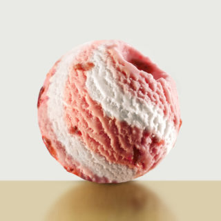 蜂雪颂草莓奶油冰淇淋